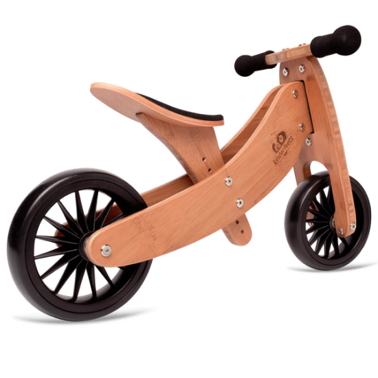 Slika Drvena dječja guralica tiny tot plus 2u1 bamboo Kinderfeets® 