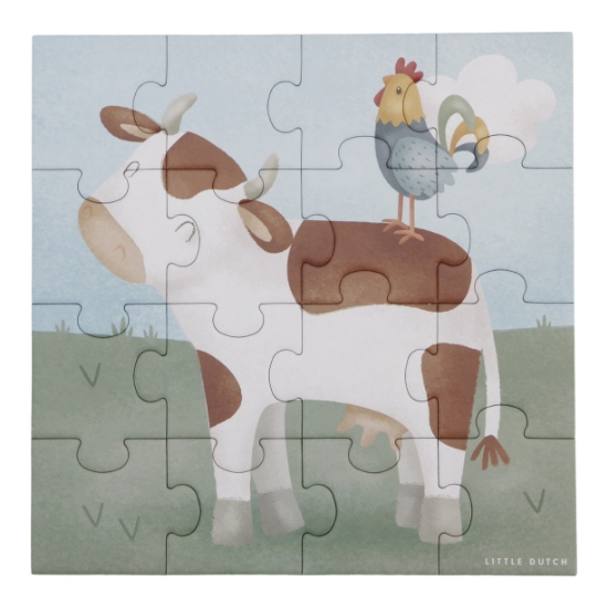 Slika Puzzle Little Farm 4u1 - Little Dutch