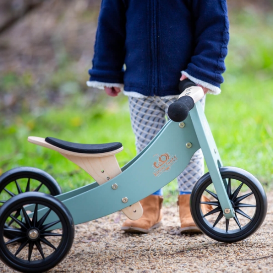 Slika Drvena dječja guralica tiny tot 2u1 sage kinderfeets®