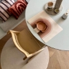 Slika Vinilna podloga za hranjenje retro bow brown eeveve® 