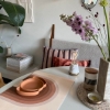 Slika Vinilna podloga za hranjenje retro bow brown eeveve® 