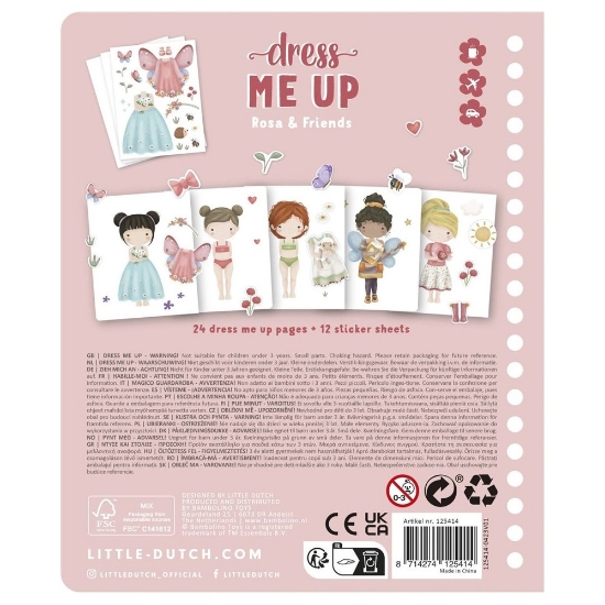 Slika Rosa & Friends Dress Me Up - Little Dutch