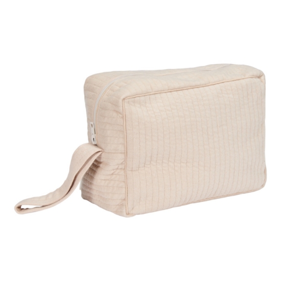 Slika Toaletna torbica Pure Beige L - Little Dutch