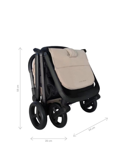 Slika Kolica Comfort Buggy Beige - Little Dutch