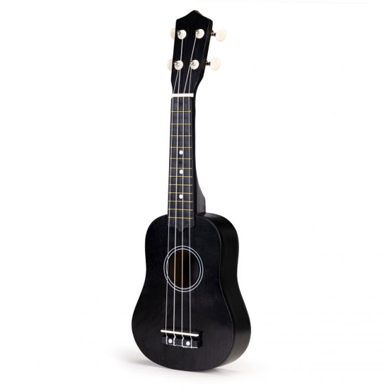 Slika Drvena dječja gitara, Black Ecotoys 