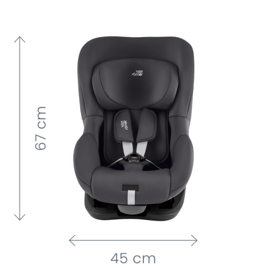 Slika Britax Romer autosjedalica King Pro, Grupa 1 (9-18 kg) (76-105 cm) - Space Black