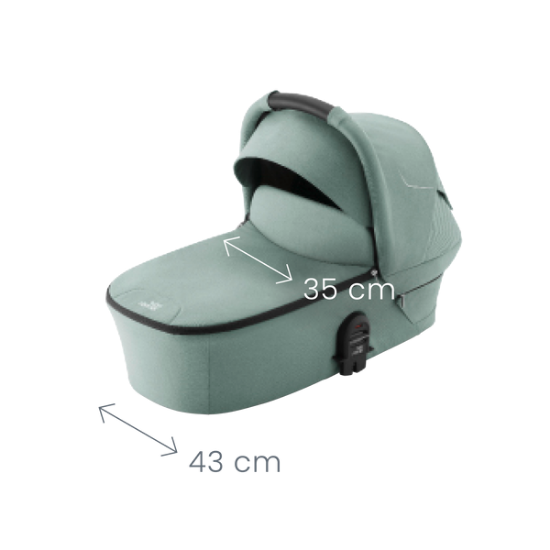 Slika Britax Romer košara za kolica Smile 5z Lux collection - Soft Taupe