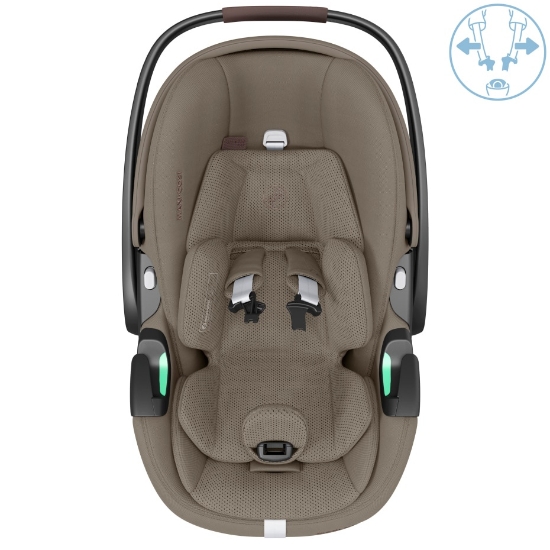 Slika Autosjedalica Pebble 360 Pro 2, Grupa 0+ (0-13 kg) (40-87 cm) - Twillic Truffle Maxi-Cosi 