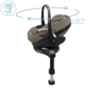 Slika Maxi-Cosi Autosjedalica Pebble 360 Pro 2, Grupa 0+ (0-13 kg) (40-87 cm) - Twillic Truffle