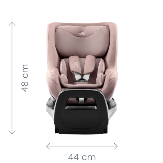 Slika Britax Romer autosjedalica Dualfix Pro i-Size, Grupa 0+, 1 (0-18 kg) (40-105 cm) - Mineral Grey