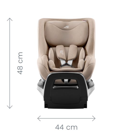 Slika Britax Romer autosjedalica Dualfix Pro M i-Size, Grupa 0+, 1 (0-18 kg) (61-105 cm) - Teak