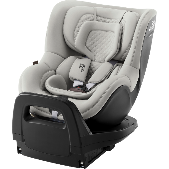 Slika Britax Romer autosjedalica Dualfix Pro M i-Size, Grupa 0+, 1 (0-18 kg) (61-105 cm) - Linen Grey (Lux collection)