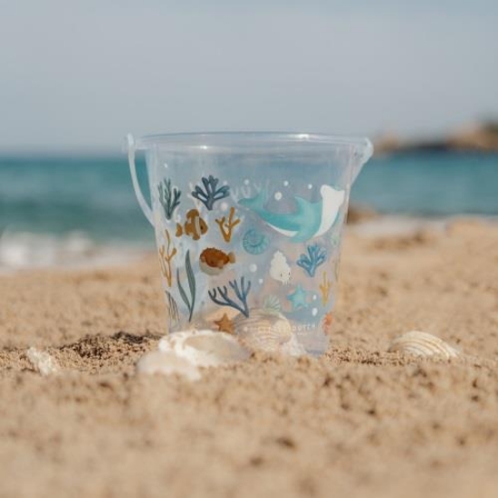 Slika Kanta za plažu Ocean Dreams Blue 19 cm - Little Dutch