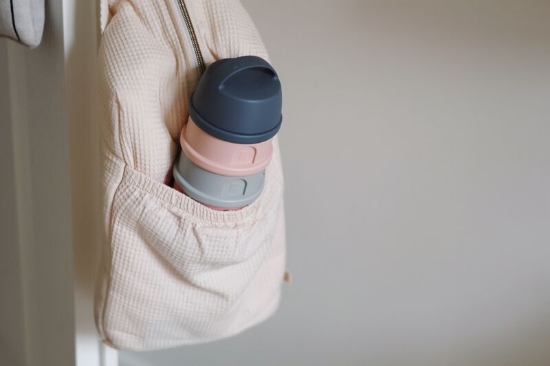 Slika Spremnik za mljeko u prahu Mineral grey/Pink - Beaba