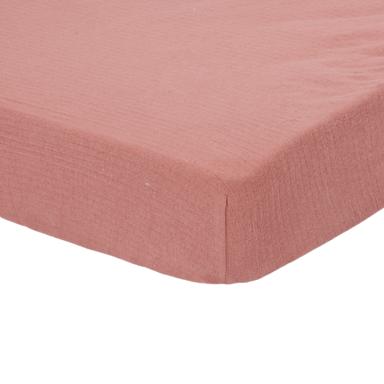 Slika Navlaka za krevetić Pure Pink Blush 90x200 - Little Dutch