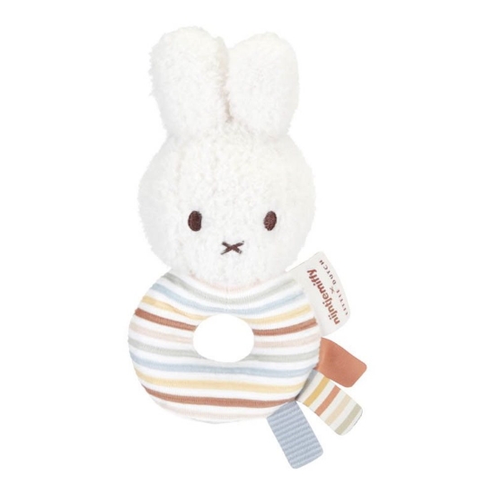 Slika Zvečka miffy Vintage Sunny Stripes - Little Dutch