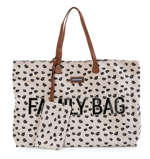 Slika Torba Family Bag - Leopard - Childhome