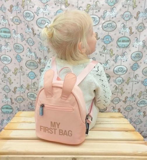 Slika Dječji ruksak 'MY FIRST BAG' pink - Childhome