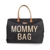 Slika Torba Mommy Bag Big Black Gold - Childhome