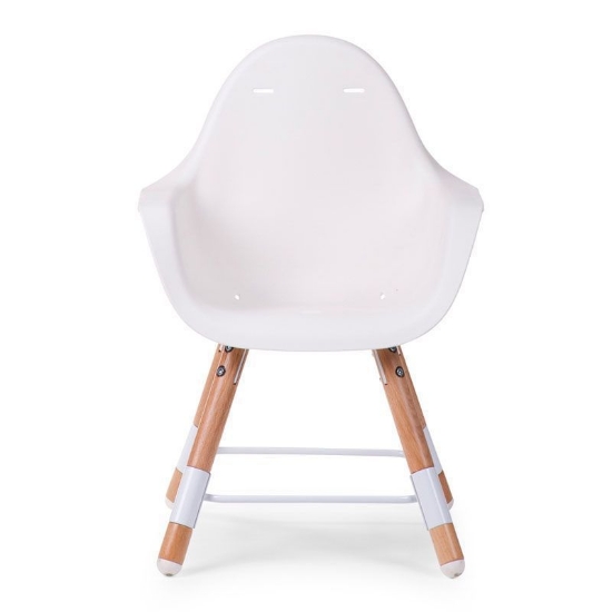 Slika Evolu 2 dječja hranilica White/Natural - Childhome