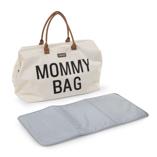 Slika Torba Mommy Bag Big Off White - Childhome