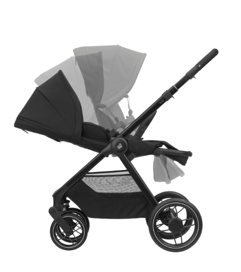 Slika Maxi-Cosi 2u1 kolica Oxford+ + košara Sense - Twillic Black