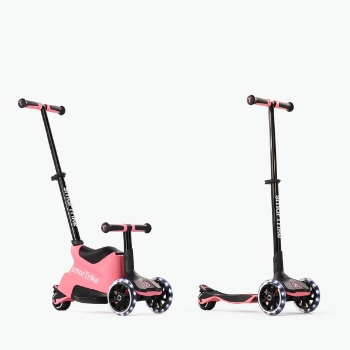 Slika Smartrike® Xtend™ Ride-on dječja guralica i romobil, Pink salmon 