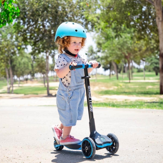Slika Smartrike® Xtend™ Ride-on dječja guralica i romobil, Pink salmon 