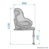 Slika Autosjedalica Mica 360 Pro i-Size, Grupa 0+, 1 (0-18 kg) (40-105 cm) - Authentic Truffle Maxi-Cosi