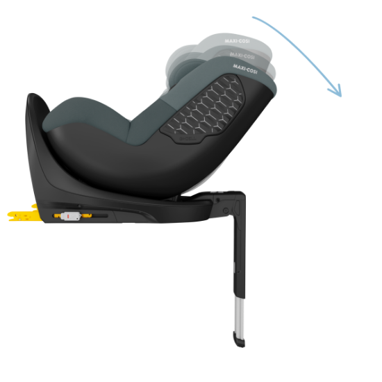 Slika Autosjedalica Mica 360 S i-Size, Grupa 0+, 1 (0-18 kg) (61-105 cm) - Tonal Graphite Maxi-Cosi 