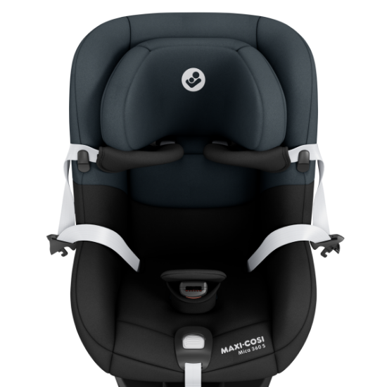 Slika Autosjedalica Mica 360 S i-Size, Grupa 0+, 1 (0-18 kg) (61-105 cm) - Tonal Black Maxi-Cosi