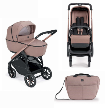 Slika Kolica 2u1 Modus Duo + košara - 601 Roza Cam 