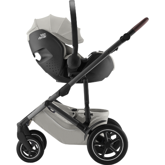 Slika Britax Romer autosjedalica Baby Safe Pro i-Size, Grupa 0+ (0-13 kg) (40-85 cm) - Linen Grey (Lux collection)