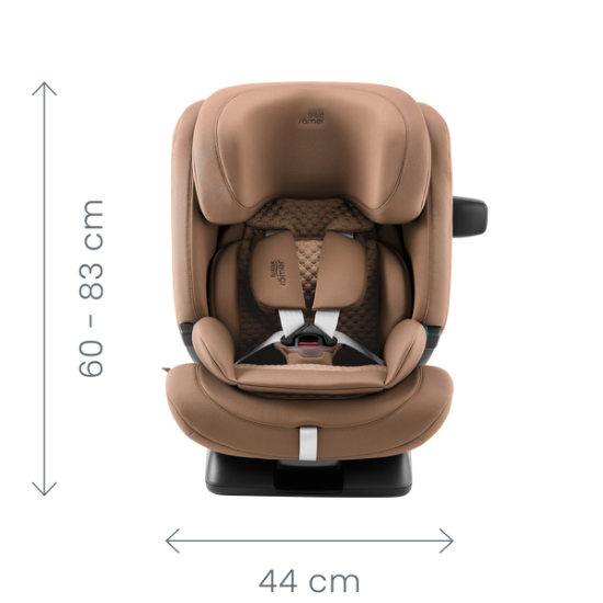 Slika Britax Romer Autosjedalica Advansafix Pro i-Size, Grupa 1, 2, 3 (9-36 kg) (76-150 cm) - Soft Taupe (Lux collection)