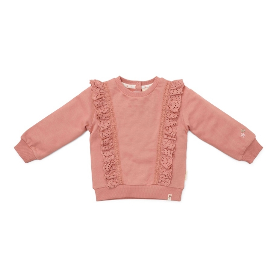 Slika Pulover Warm Pink 92 - Little Dutch