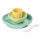 Silikonski Set za Jelo 4-djelni Pastel - Beaba