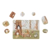 Slika Drvene puzzle sa zvukom Forest Friends - Little Dutch