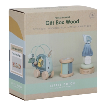 Prikažite detalje za Gift box Wood Forest Friends FSC - Little Dutch Slika Gift box Wood Forest Friends FSC - Little Dutch