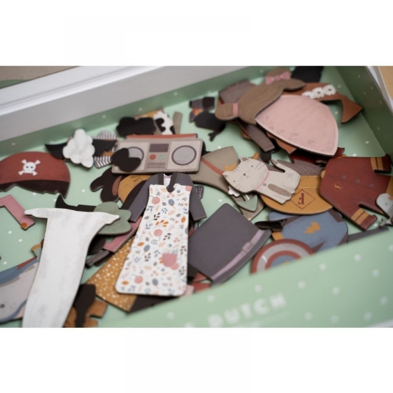 Slika Jim & Rosa Magnetne puzzle - Little Dutch