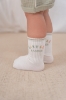 Slika Dječje čarape Farm Green/Honey Stripes/Little Farmer 17-19 - Little Dutch
