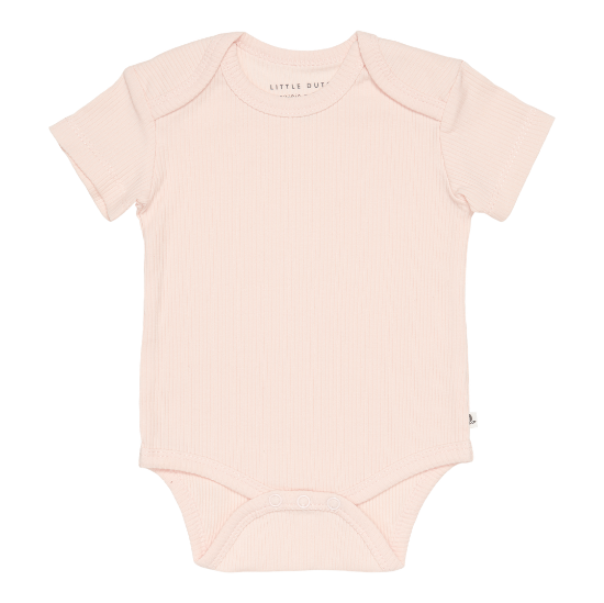 Slika Bodi kratak rukav Pink 74-80 - Little Dutch