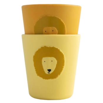 Slika Set od 2 silikonske čašice Mr. Lion - Trixie 