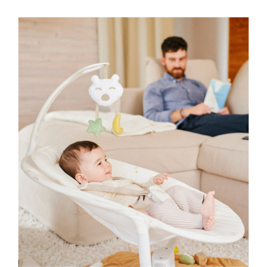 Slika Njihaljka Lateral Swing - Cream Babymoov 