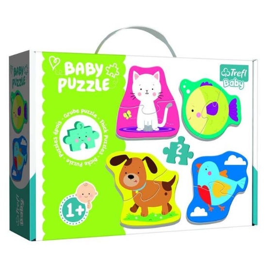 Slika Baby puzzle životinje (2,2,2,2) 36074 TREFL