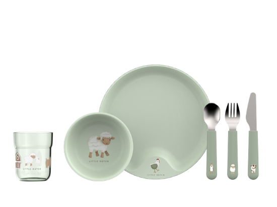 Slika 6-dijelni set za jelo Little Farm - Little Dutch