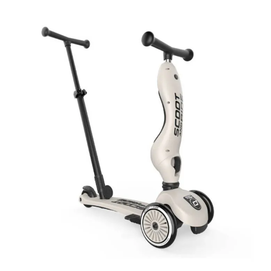 Slika Scoot & Ride Highwaykick 1 Push and Go dječja guralica i romobil, Ash 