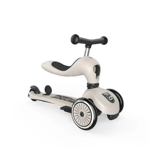 Slika Dječja guralica i romobil Highwaykick 1 Push and Go Ash - Scoot&Ride