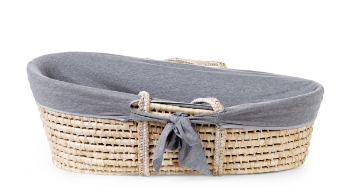 Slika Pamučna navlaka za Moses košaru Grey - Childhome