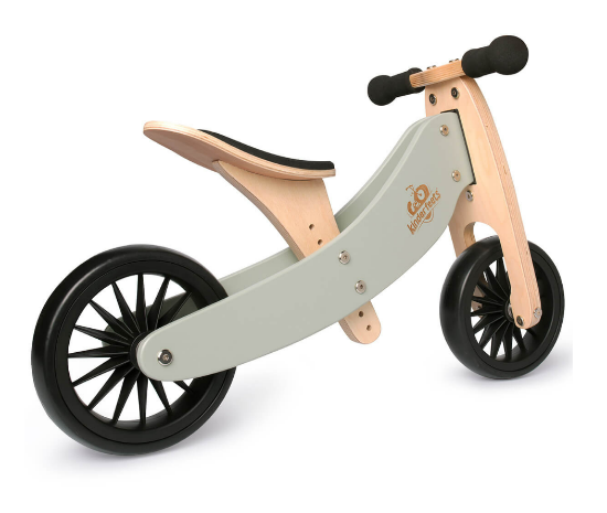 Slika Drvena dječja guralica tiny tot plus 2u1 silver sage kinderfeets® 