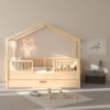 Slika Bellamy Dream Nest krevet kućica 160 x 80 cm, pine